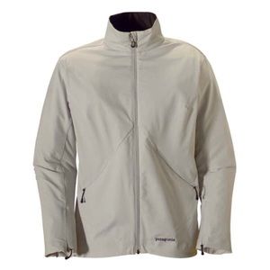 ✨Patagonia gray soft shell jacket